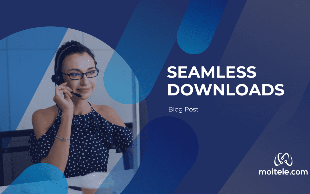 How does Moitele offer seamless downloads?