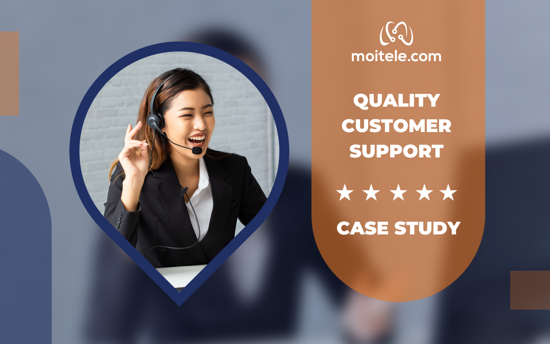 Quality support to improve sales team operations