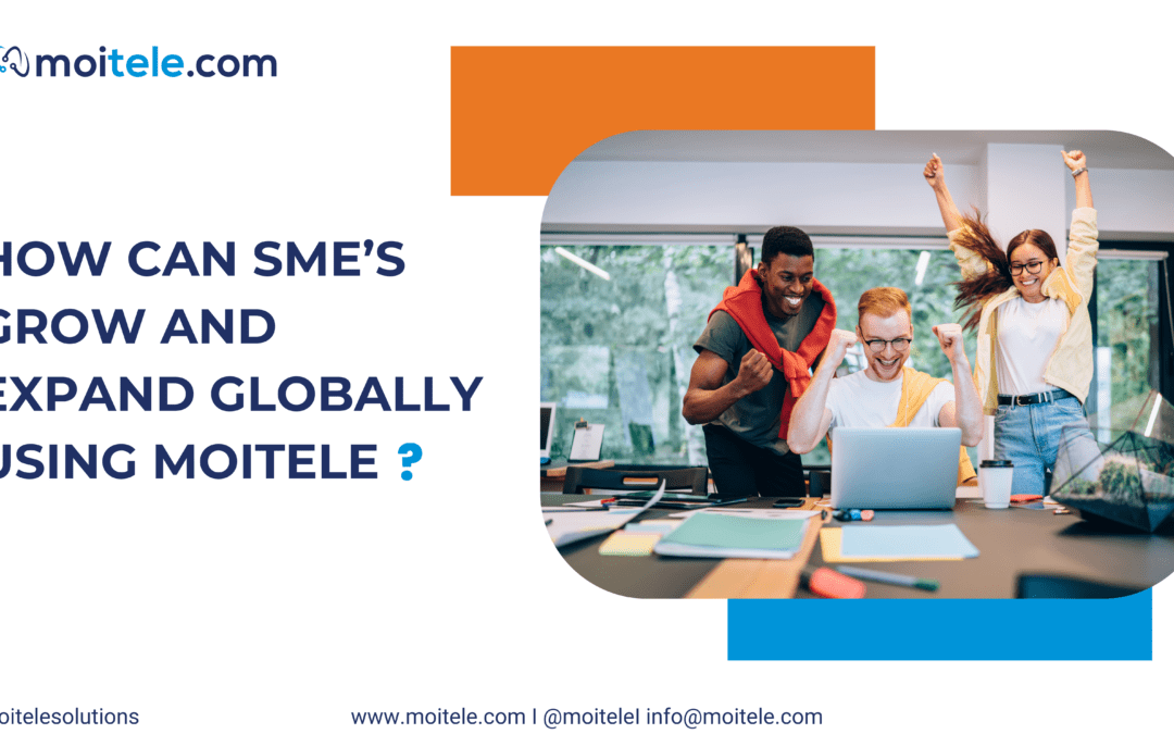 How can SME’s grow and expand globally using Moitele?