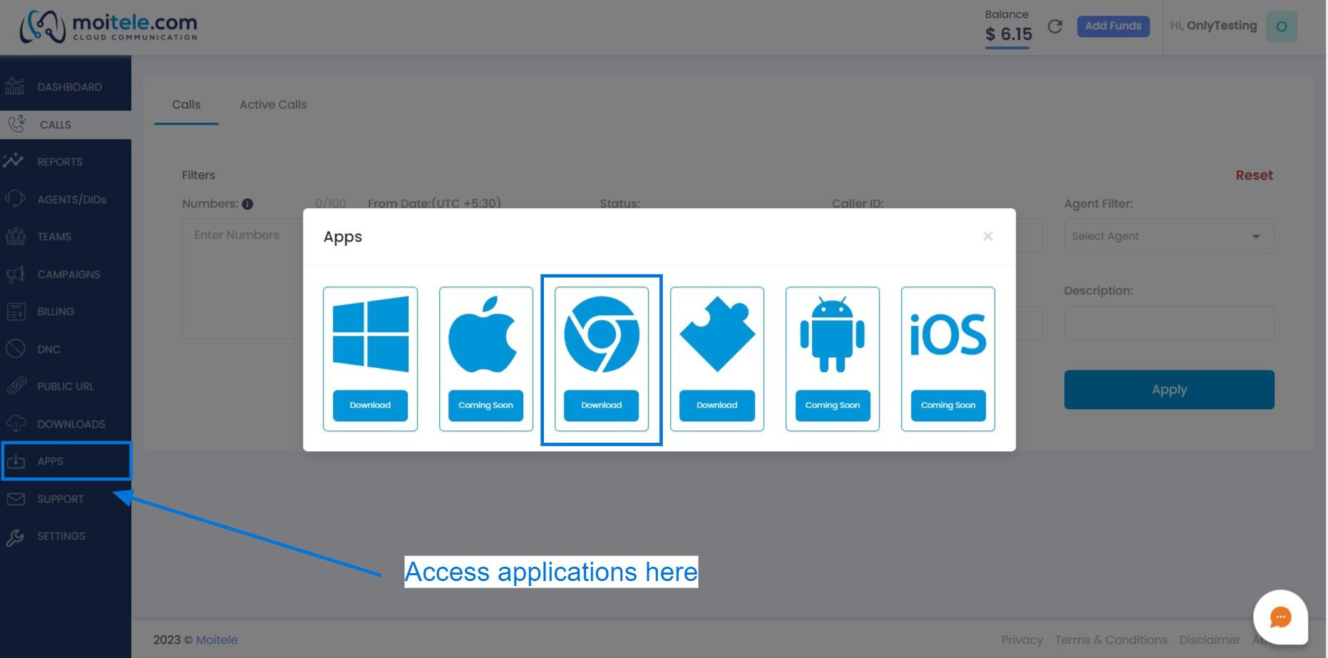 Access Applications