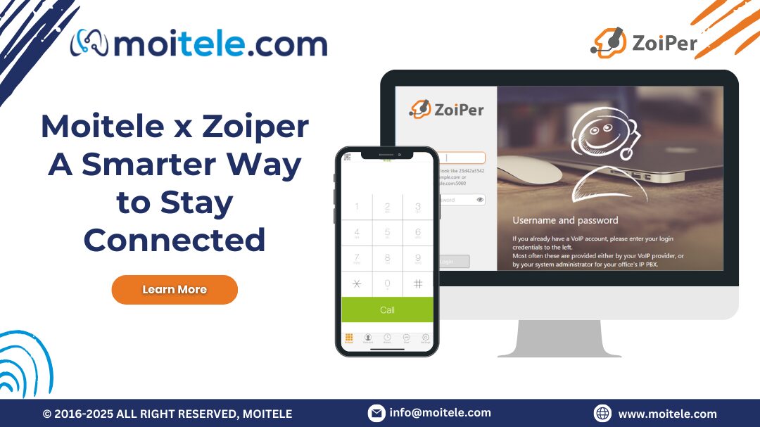 Moitele Now Integrates Seamlessly with Zoiper – Connect Instantly Across Devices